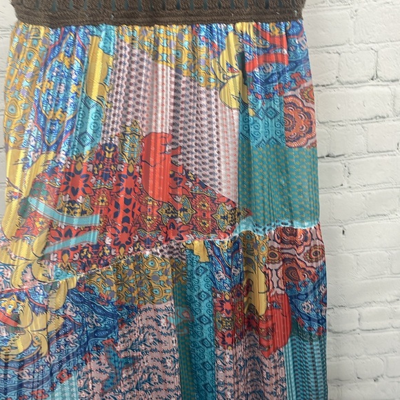 ARATTA Silent Journey Sleeveless Crochet Bodice Maxi Dress size small - Picture 5 of 10